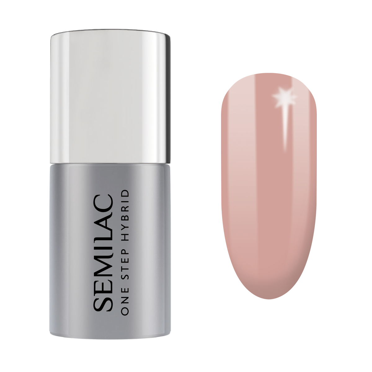 Semilac One Step lakier hybrydowy do paznokci S210, 5 ml