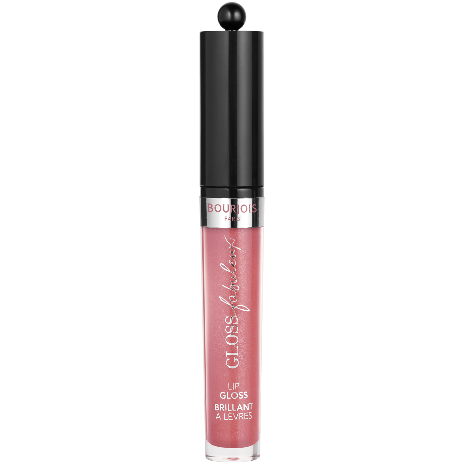 Bourjois Fabuleux Gloss nawilżający błyszczyk do ust z witaminą E 004 popular pink, 2,4 g