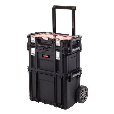 Zestaw skrzynek KETER 23383 Connect Rolling System