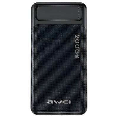 Powerbank AWEI P6K 20000 mAh 10.5W Czarny