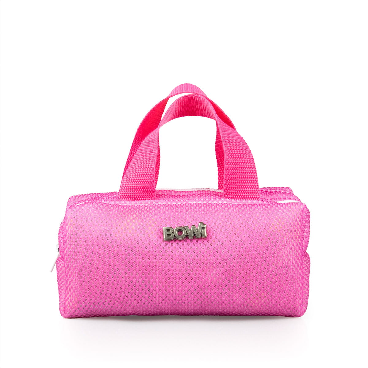 Bowi Różowa kosmetyczka z rączkami 19X13 różowa, 1 szt.