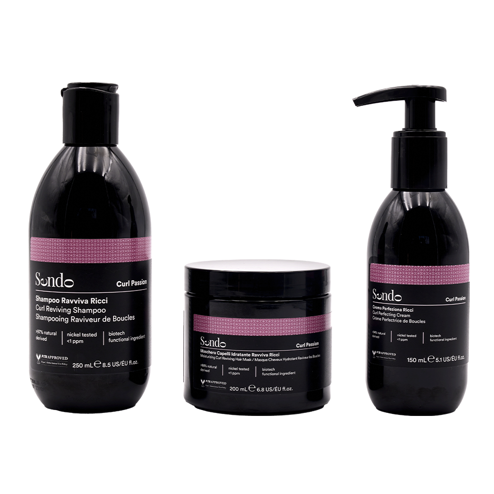 Sendo Curl Passion zestaw do loków: szampon, 250 ml + maska, 200 ml + krem, 150 ml