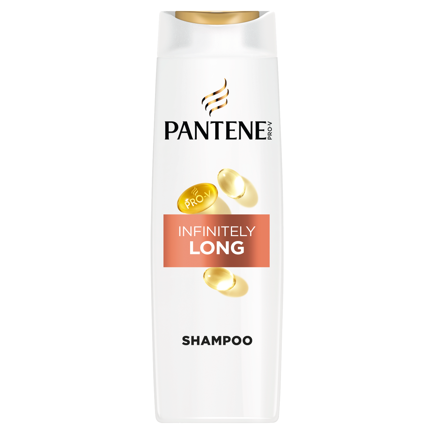 Pantene Pro-V Infinitely Long wzmacniający szampon odżywczy do włosów zniszczonych, 400 ml