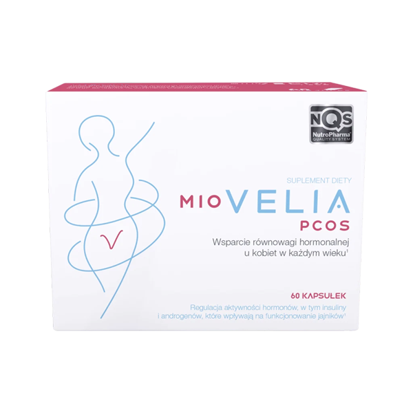 Miovelia PCOS suplement diety, 60 kaps./1 opak.
