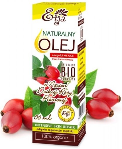 Etja naturalny olej z Nasion Dzikiej Róży bio, 50 ml