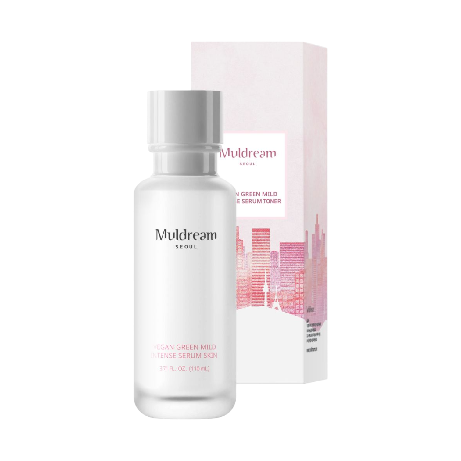 Muldream S.O.S. Vegan Green Mild regenerujące serum-tonik do twarzy, 110 ml