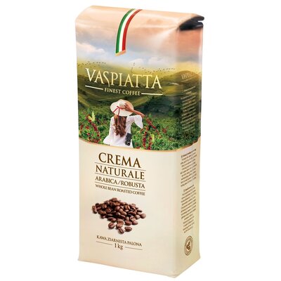 Kawa ziarnista VASPIATTA Crema Naturale 1 kg
