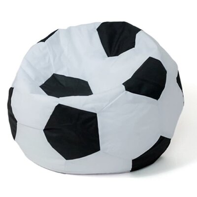 Pufa worek GO GIFT Piłka 3 L Biało-czarny 80 cm