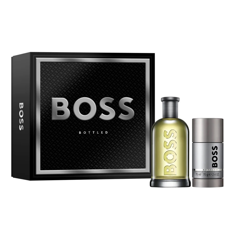 Hugo Boss Bottled zestaw: woda toaletowa męska, 200 ml + dezodorant sztyft, 75 ml