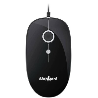 Mysz REBEL KOM1006 Czarny