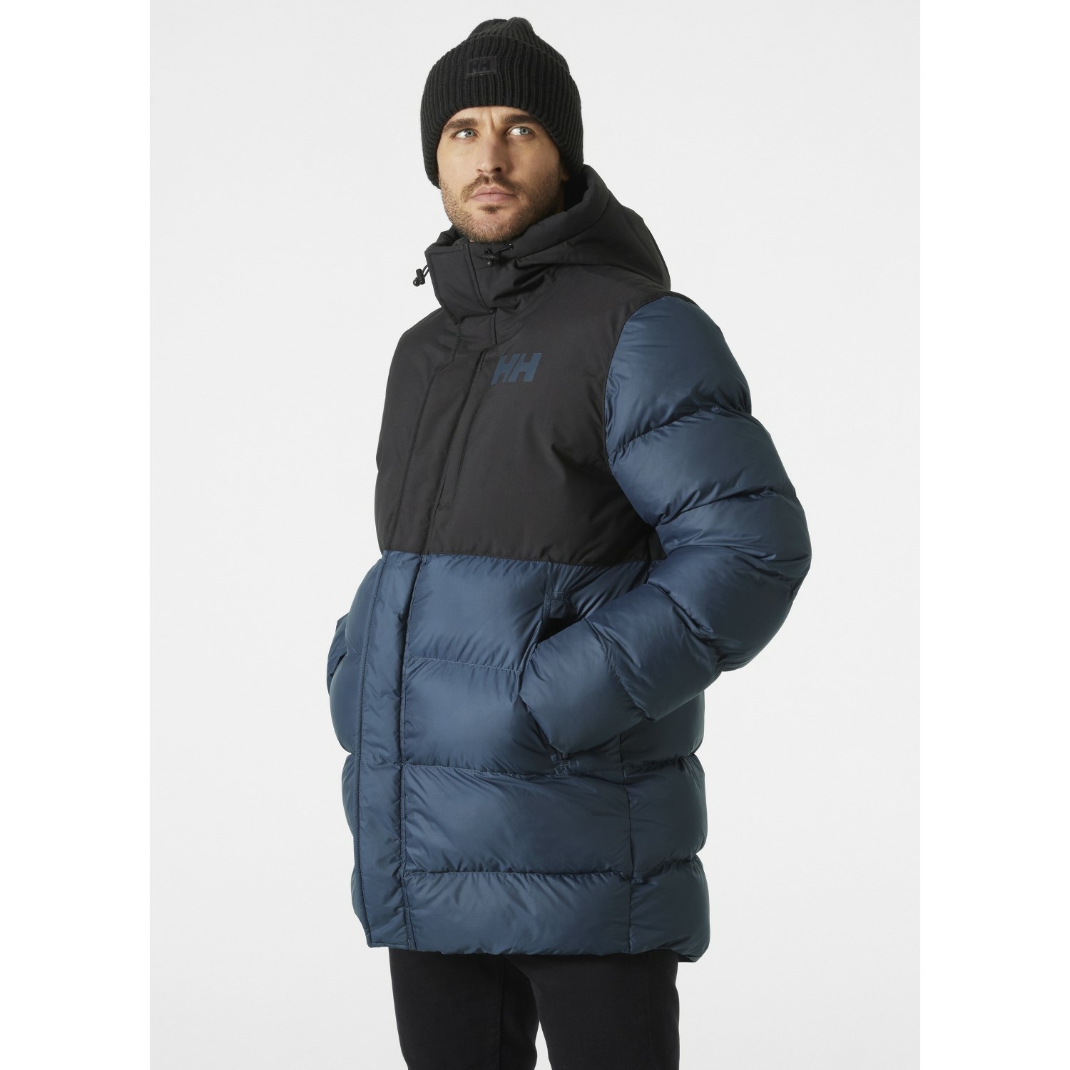 Męska kurtka zimowa Helly Hansen Active Puffy Long Jacket alpine frost - XL