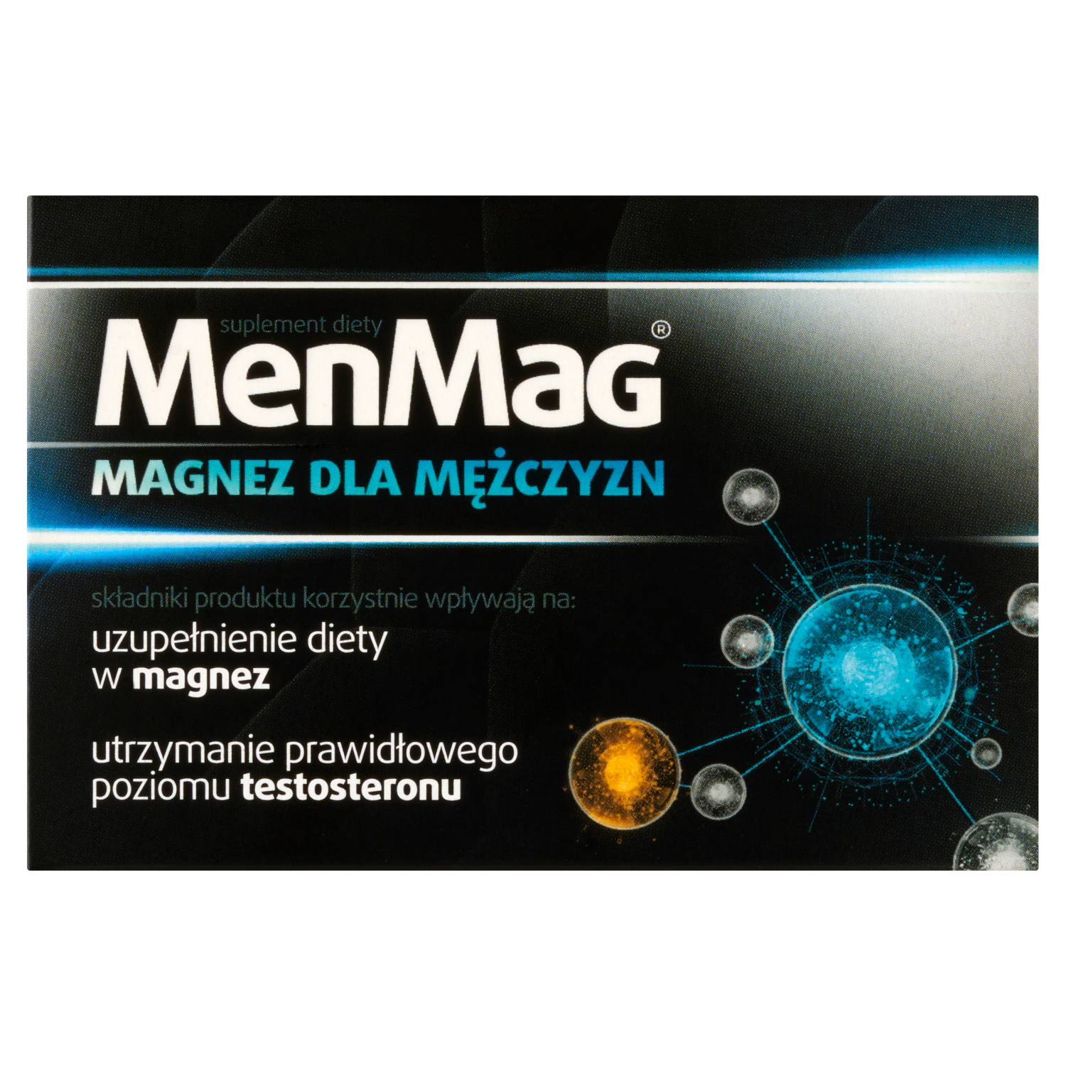 MenMag Magnez Dla Mężczyzn suplement diety, 30 tabl./1 opak.