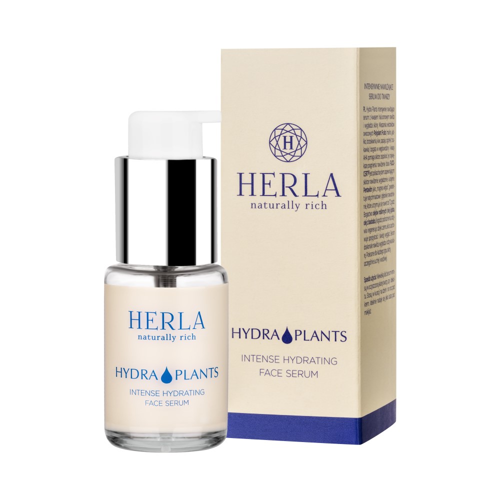Herla Hydra Plants intensywnie nawilżające serum do twarzy, 30 ml