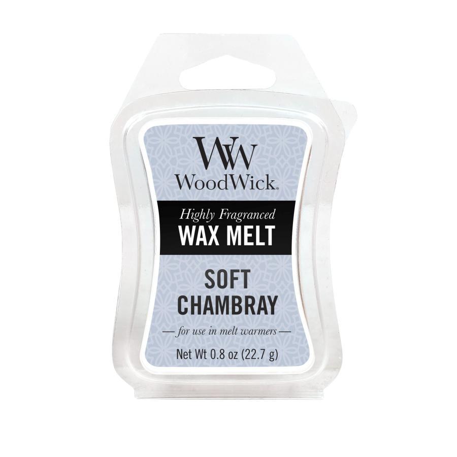 WoodWick - Wosk zapachowy Soft Chambray 10h