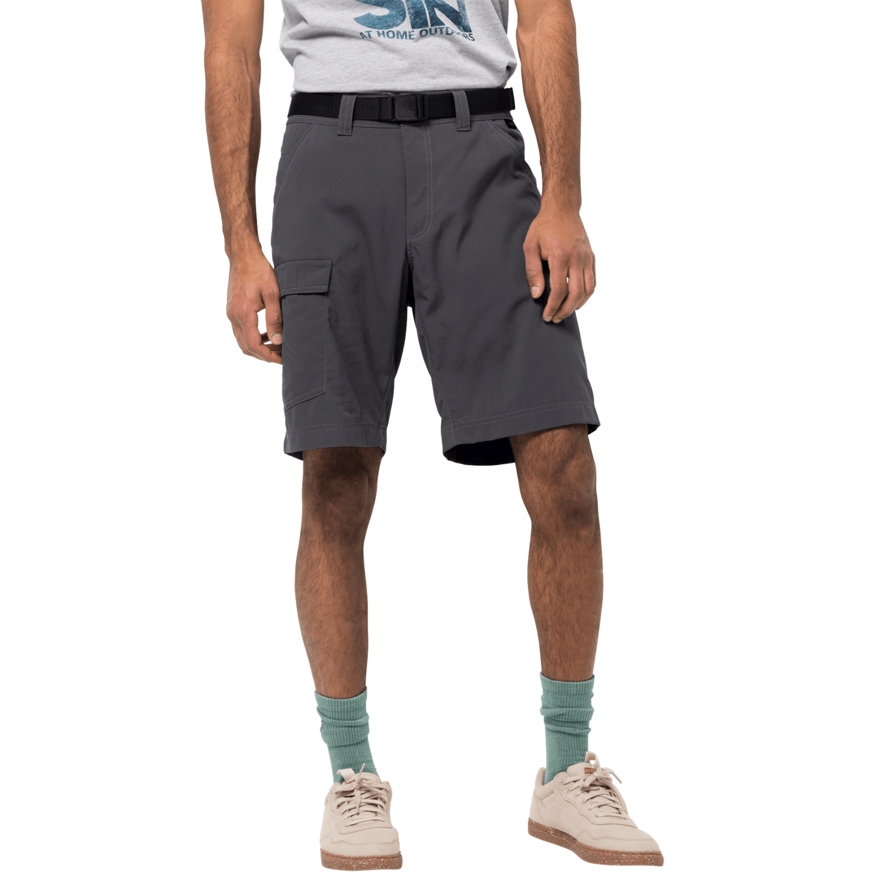Spodenki męskie HOGGAR SHORTS asphalt - 46