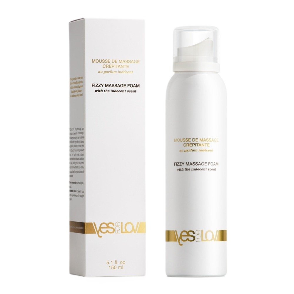 Yes For Lov Fizzy Massage Foam pianka musująca do masażu, 150 ml
