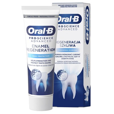 Pasta do zębów ORAL-B Pro-Science Zaawansowana Regeneracja Szkliwa Codzienna Ochrona 75 ml
