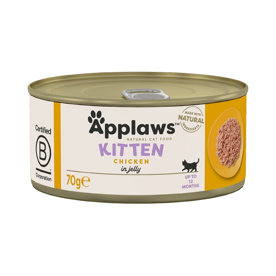 APPLAWS Kurczak w galarecie 70 g mokra karma dla kociąt