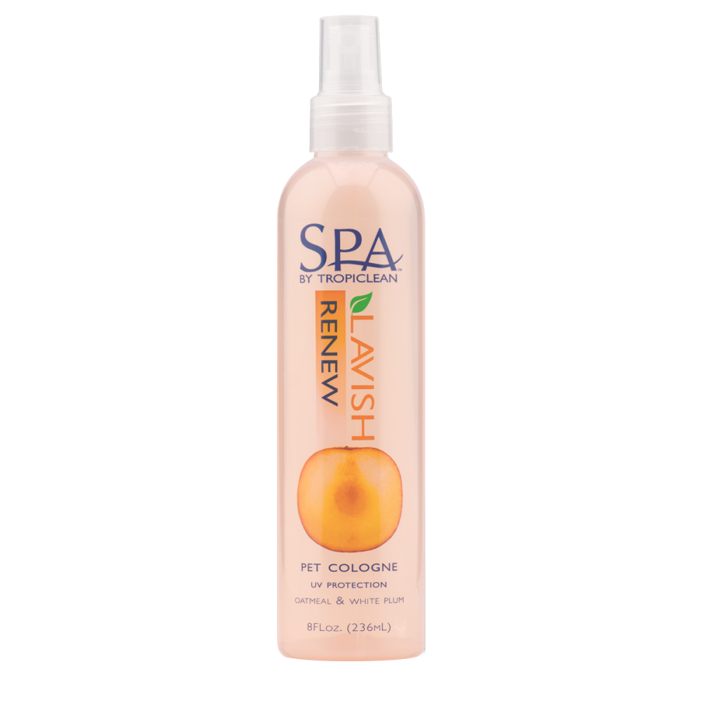 Tropiclean Spa Lavish Renew Pet Cologne 236ml - woda perfumowana o kwiatowym zapachu z filtrem UV