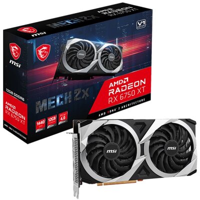 Karta graficzna MSI Radeon RX 6750 XT Mech 2X V1 12GB