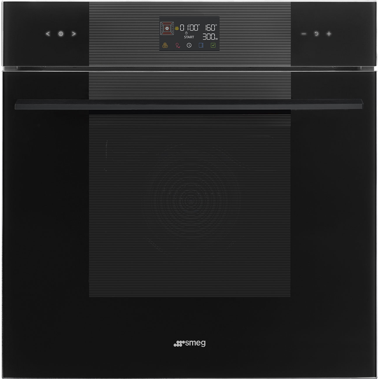 Smeg - Piekarnik elektryczny z funkcją mikrofali SO6102M2B3 Linea Czarny