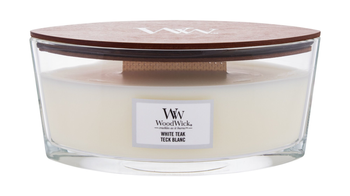 WoodWick White Teak świeca zapachowa, 453,6 g