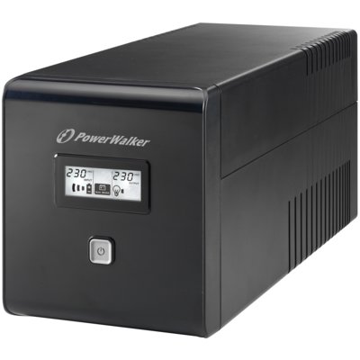 Zasilacz UPS POWERWALKER VI 1000 LCD 1000VA 600W
