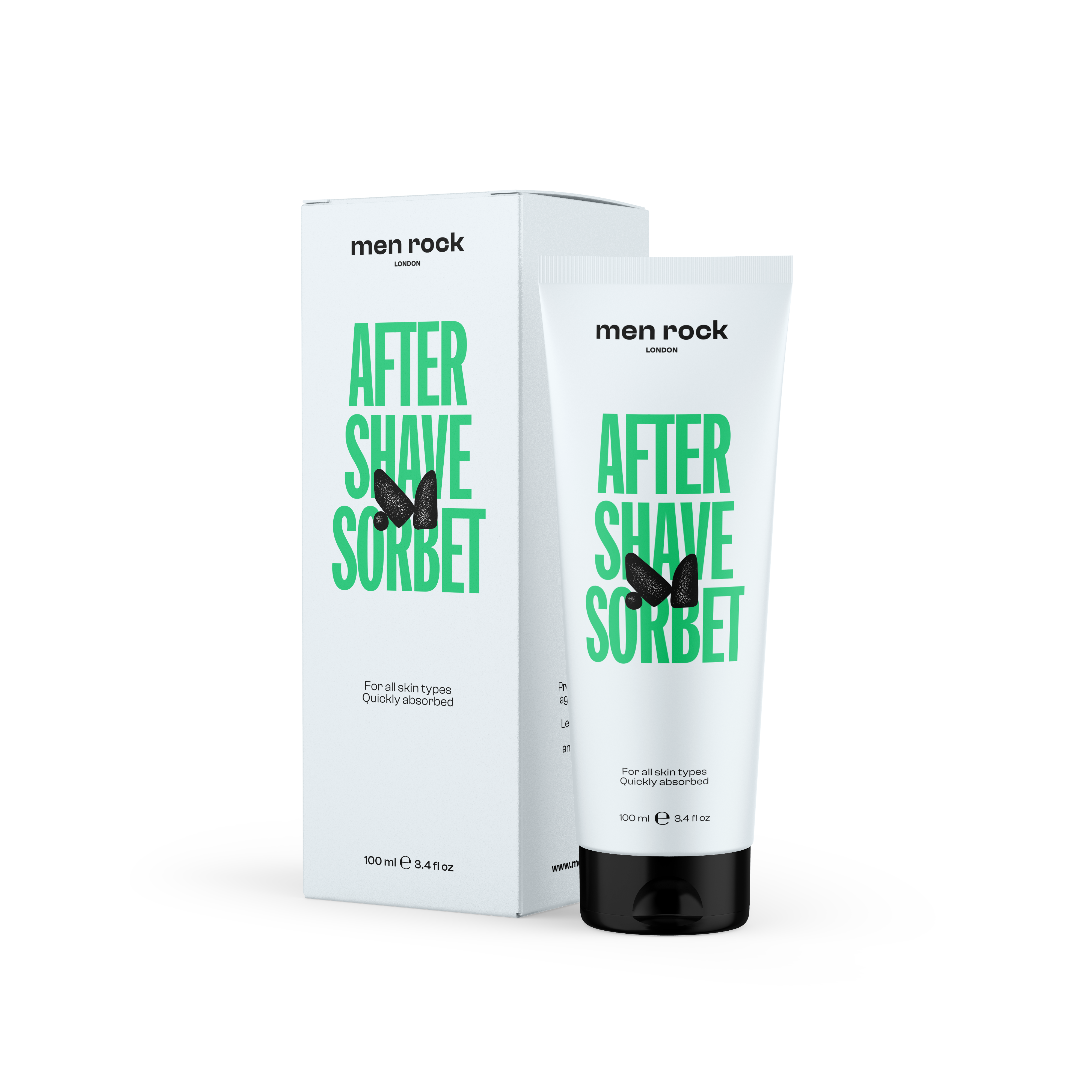 Men Rock After Shave Sorbet krem sorbetowy po goleniu, 100 ml