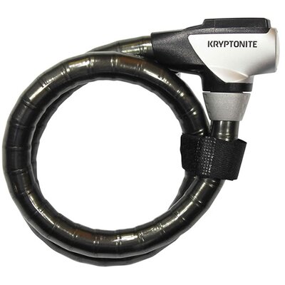 Zapięcie rowerowe KRYPTONITE Kryptoflex 2080 004158 Linka Czarny