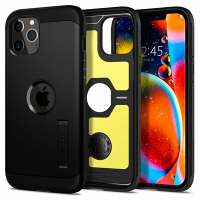 Etui SPIGEN Tough Armor do Apple iPhone 12/12 Pro Czarny