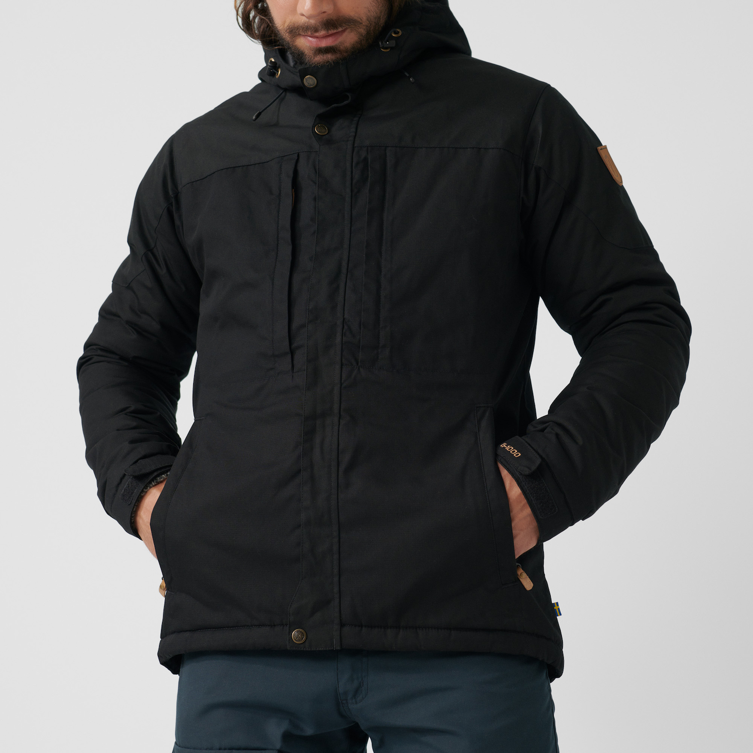 Kurtka zimowa Fjallraven Skogso Padded black - S