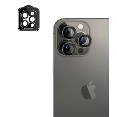 Szkło hartowane na obiektyw 3MK Lens Protection Pro do Apple iPhone 14 Pro/14 Pro Max Grafitowy