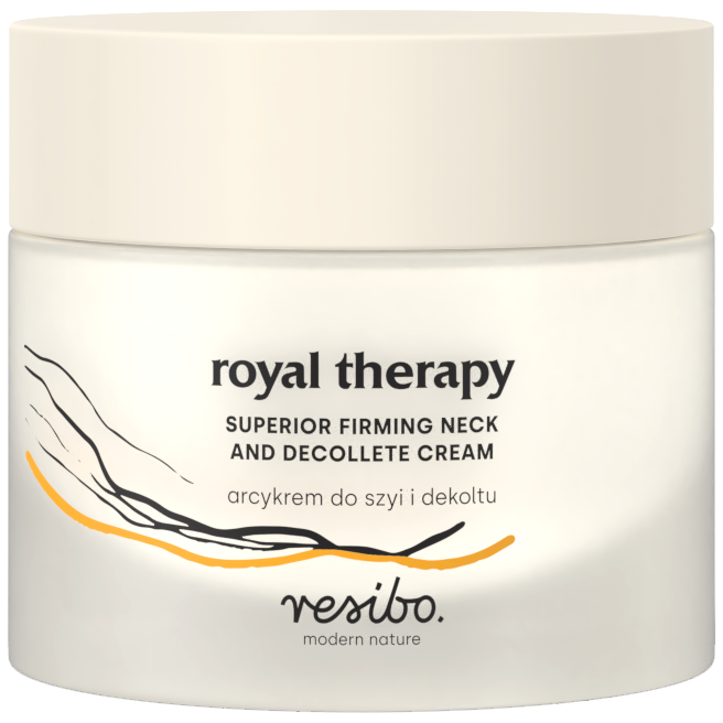 Resibo Royal Therapy arcykrem do szyi i dekoltu, 50 ml