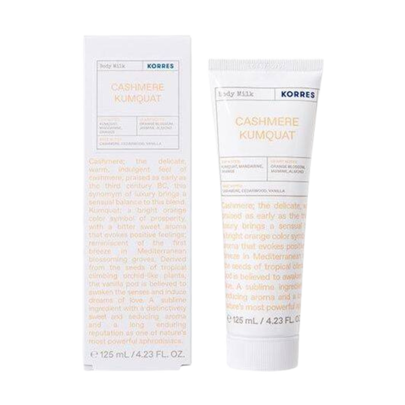 Korres Cashmere Kumquat perfumowane mleczko do ciała, 125 ml