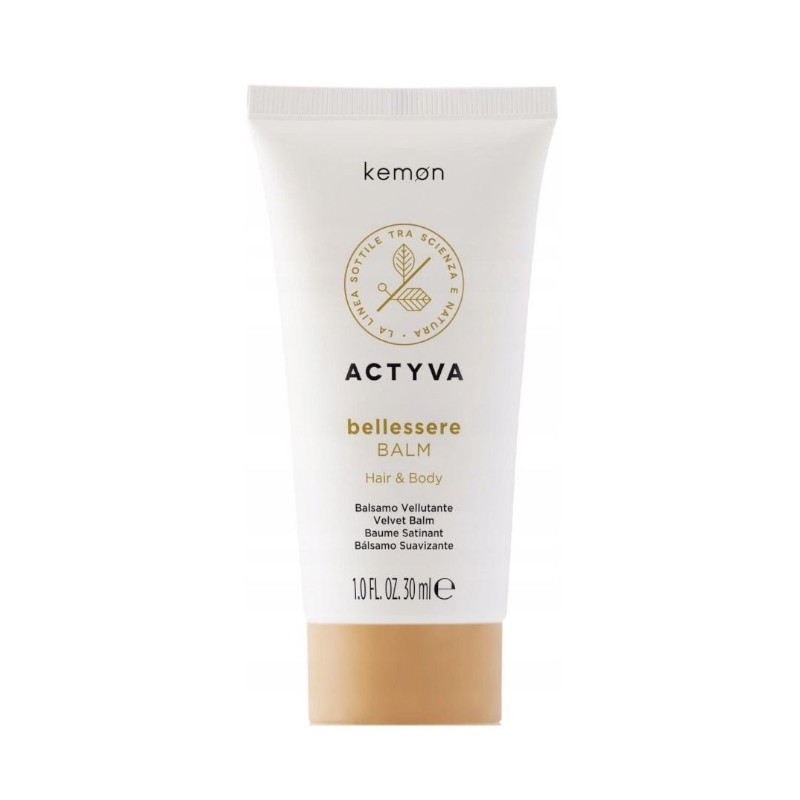 Kemon Actyva Bellessere aksamitny balsam do włosów i ciała, 30 ml