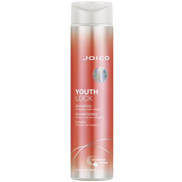 Joico Youthlock delikatny szampon do włosów dojrzałych wzbogacony o kolagen, 300 ml