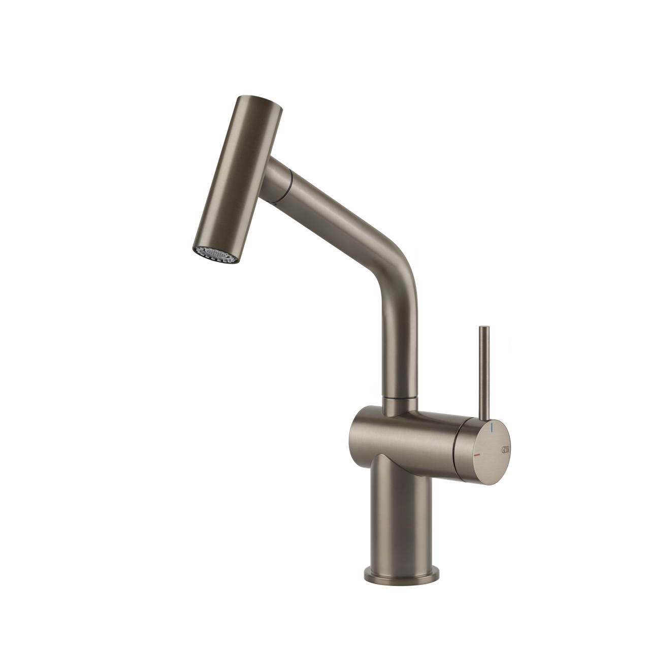 Gessi - Bateria kuchenna Inedito dwufunkcyjna wylewka 60425 Finox (Nikiel szczotkowany)