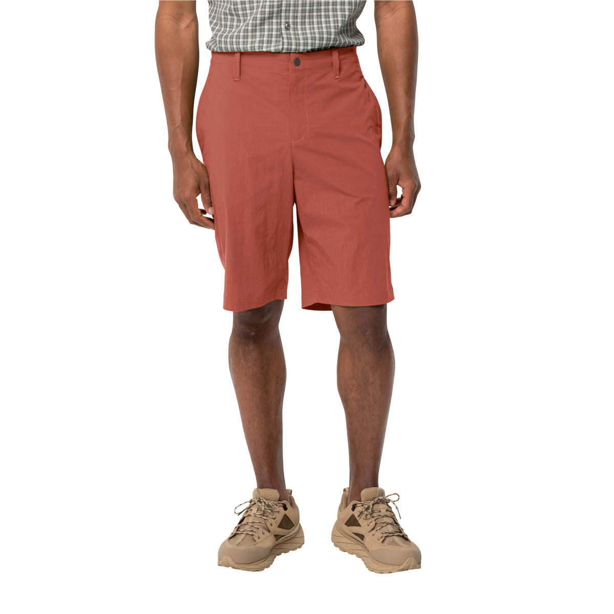 Krótkie spodenki męskie Jack Wolfskin DESERT SHORTS M barn red - 50