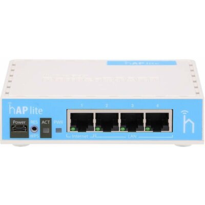 Router MIKROTIK RouterBOARD hAP Lite 2.4 GHz, Wi-Fi
