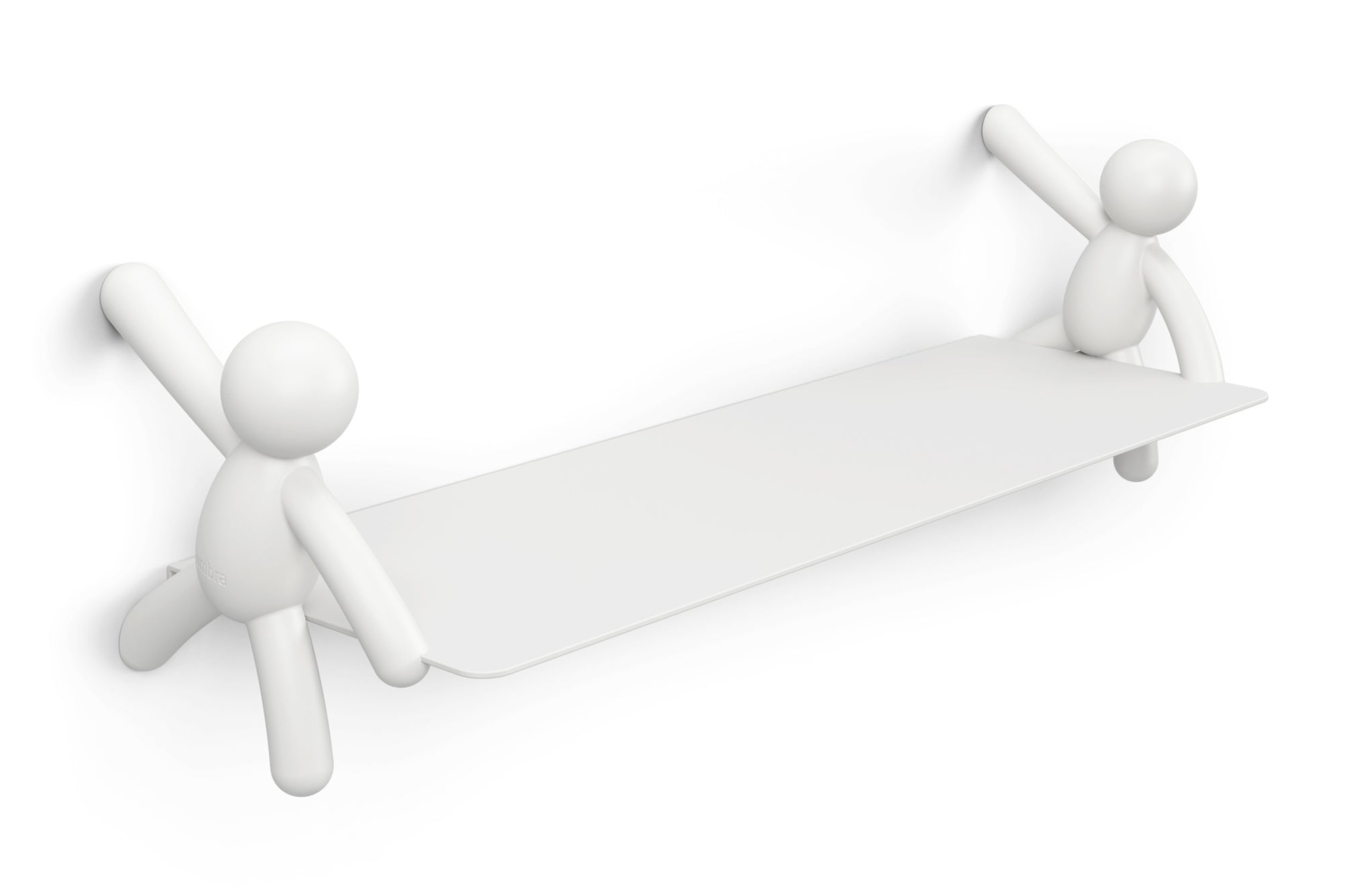 Umbra - Półka ścienna Buddy Biała