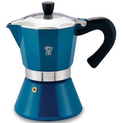 Kawiarka PEZZETTI Bellexpress 6 TZ Niebieski 300 ml