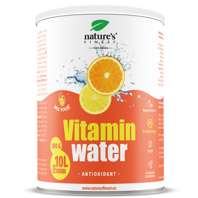 Nature's Finest Vitamin Water - Antioxidant suplement diety, 200 g