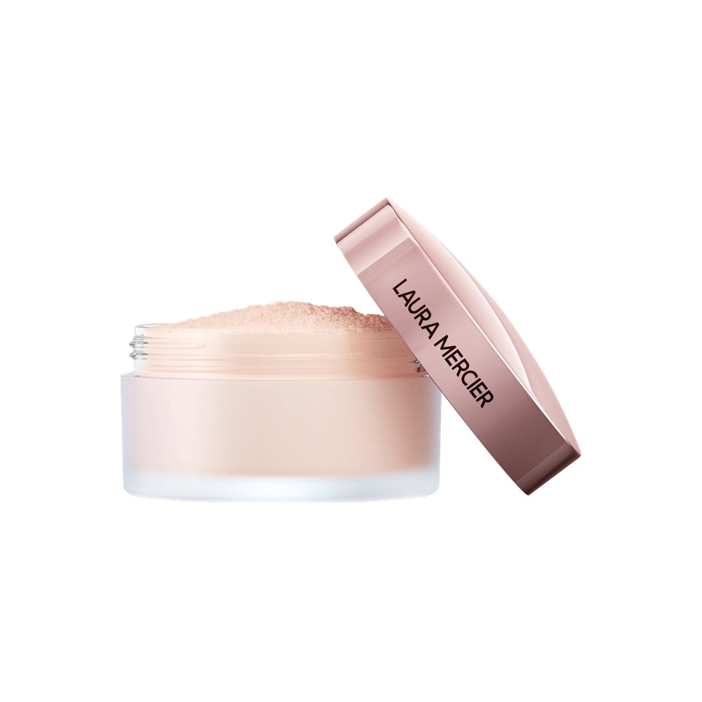 Laura Mercier Pink Translucent Loose Setting Powder Tone-Up Mini puder do twarzy Tone-up Rose, 9,3 g