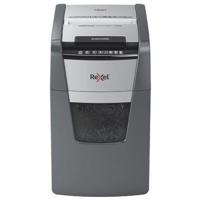 Niszczarka REXEL Optimum AutoFeed+ 130M 2020130MEU 44 L, P-5, Konfetti, Automatyczny Start/Stop, Funkcja cofania