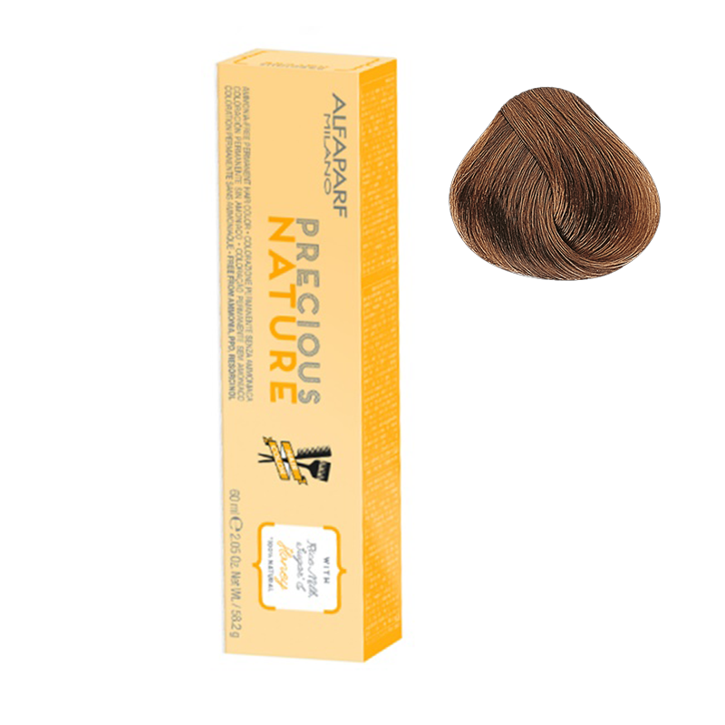 Alfaparf Precious Nature naturalna farba do włosów bez amoniaku 8.3 jasny złocisty blond, 60 ml