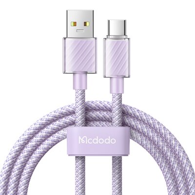 Kabel USB-A - USB-C MCDODO CA-3652 1.2 m Fioletowy