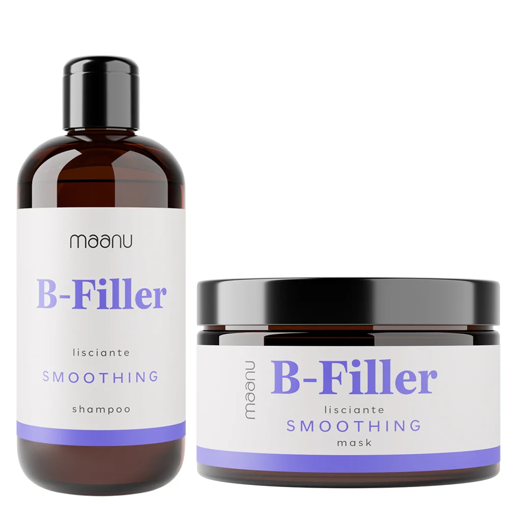 Maanu B-Filler zestaw: szampon do włosów, 250 ml + maska do włosów, 250 ml