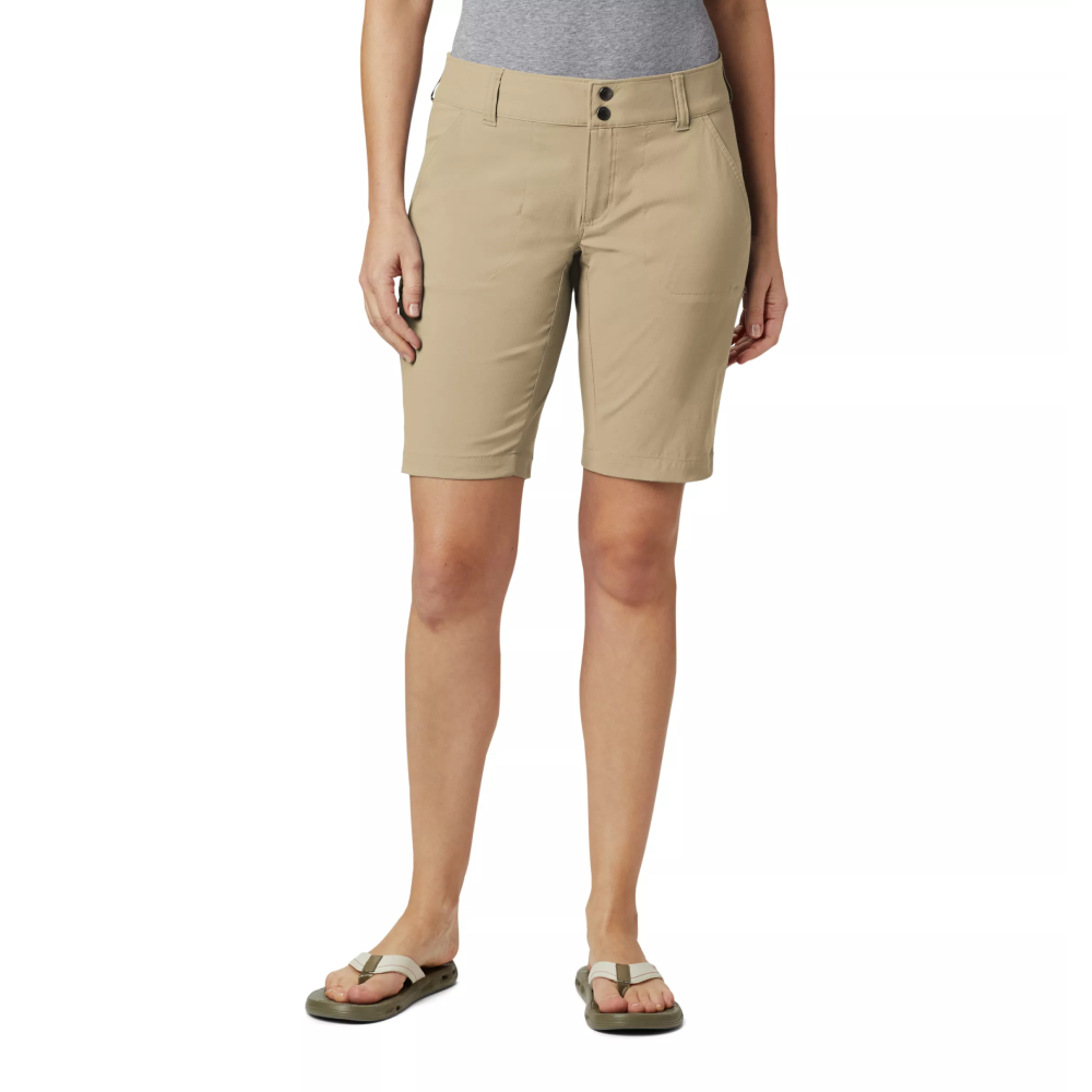 Damskie spodenki trekkingowe Columbia Saturday Trail Long Short british tan - 8