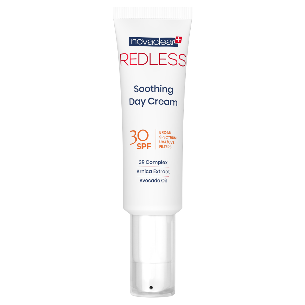 Novaclear Redless krem wzmacniający naczynka z SPF30 do twarzy, 50 ml