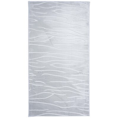 Dywan MULTI-DECOR Glamour 3D 507333 80x150cm Fale Szary